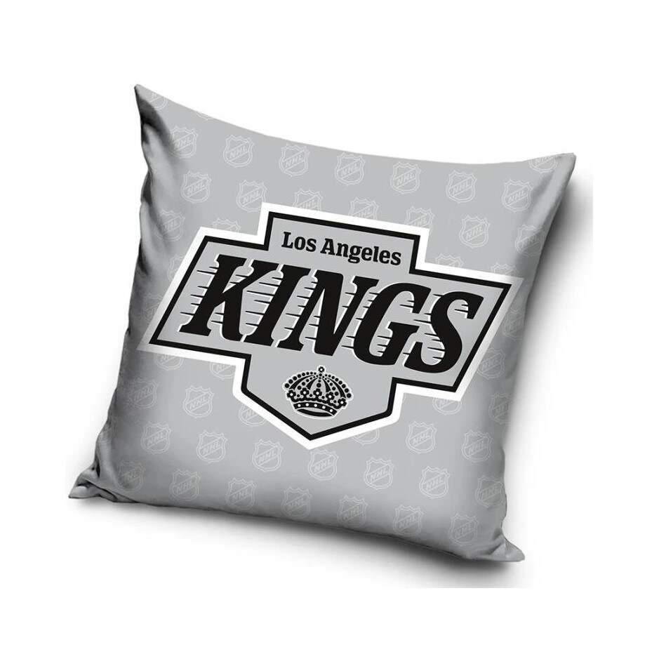 TipTrade Velurový Polštář NHL 40x40cm, Los Angeles Kings