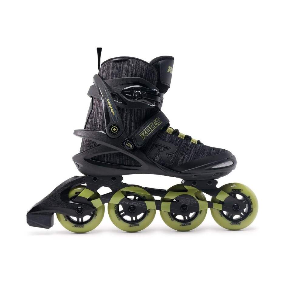 Roces Kolečkové brusle Roces Warp Thread Tif Black Green, 6.5, 40.5, 4x, 84