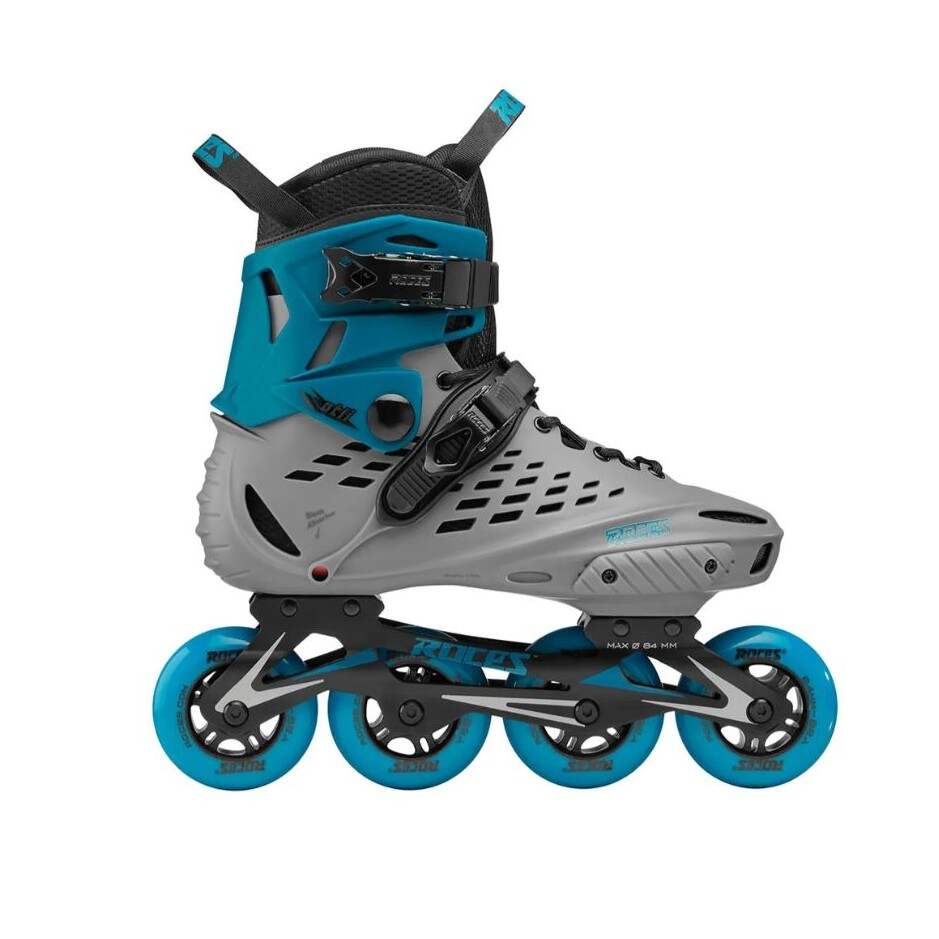 Roces Kolečkové brusle Roces Otli 84 Grey Blue, 4.0, 38, 4x, 84