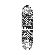 Skateboard Roces Tribal Black Concave