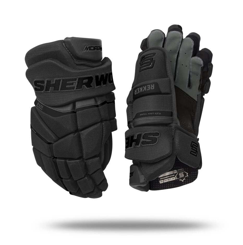 Sherwood Hokejové rukavice Sherwood Rekker Morph Pro JR, Junior, 11", černá