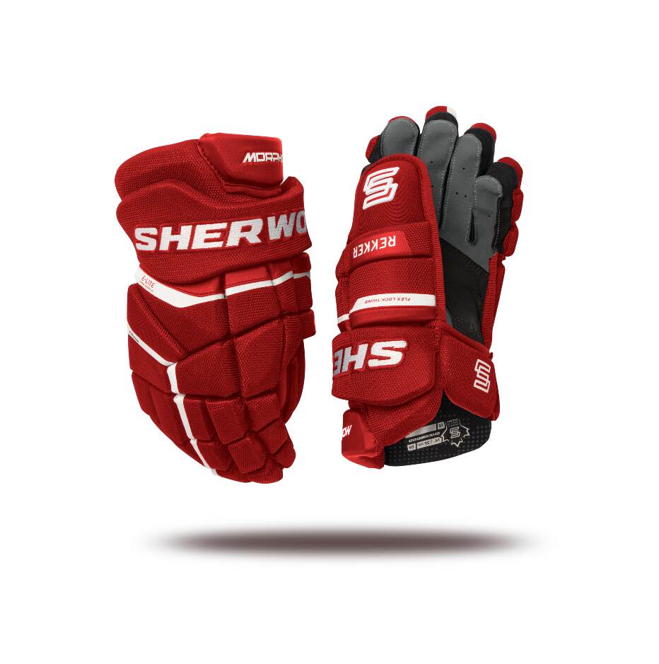 Sherwood Hokejové rukavice Sherwood Rekker Morph Pro JR, Junior, 11", tmavě modrá