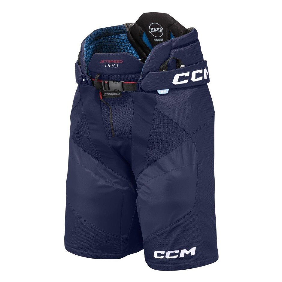 CCM Hokejové kalhoty CCM Jetspeed Pro SR, tmavě modrá, Senior, M