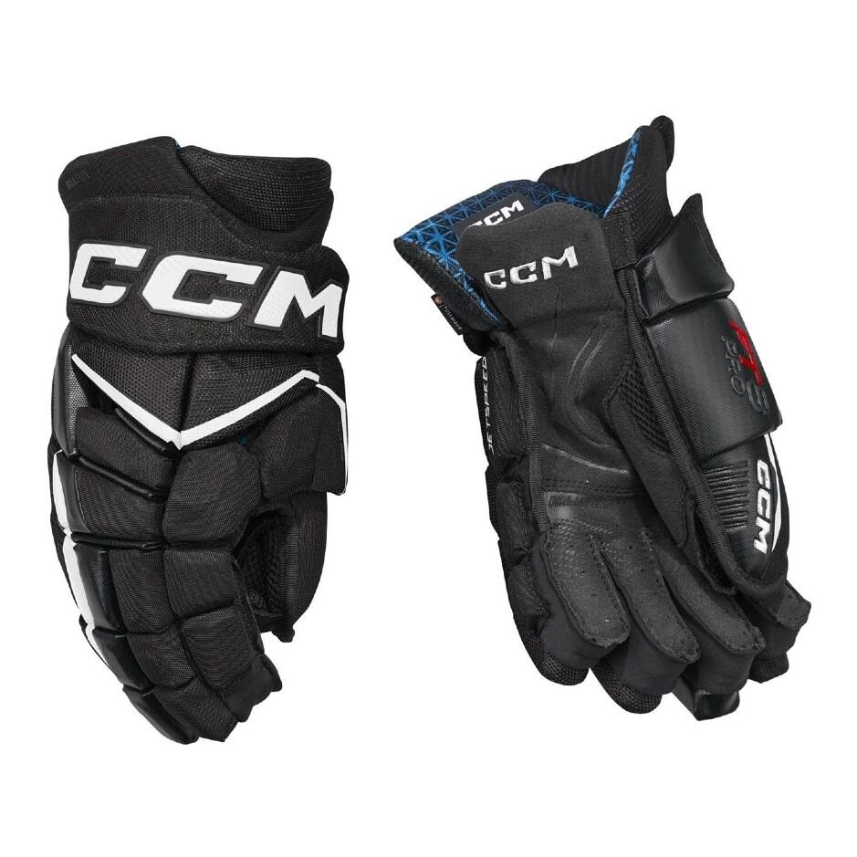 CCM Hokejové rukavice CCM Jetspeed FT8 Pro SR, Senior, 14", černá-bílá