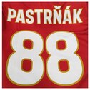 Reprezentačný dres CCM s reklamou červený Pastrňák