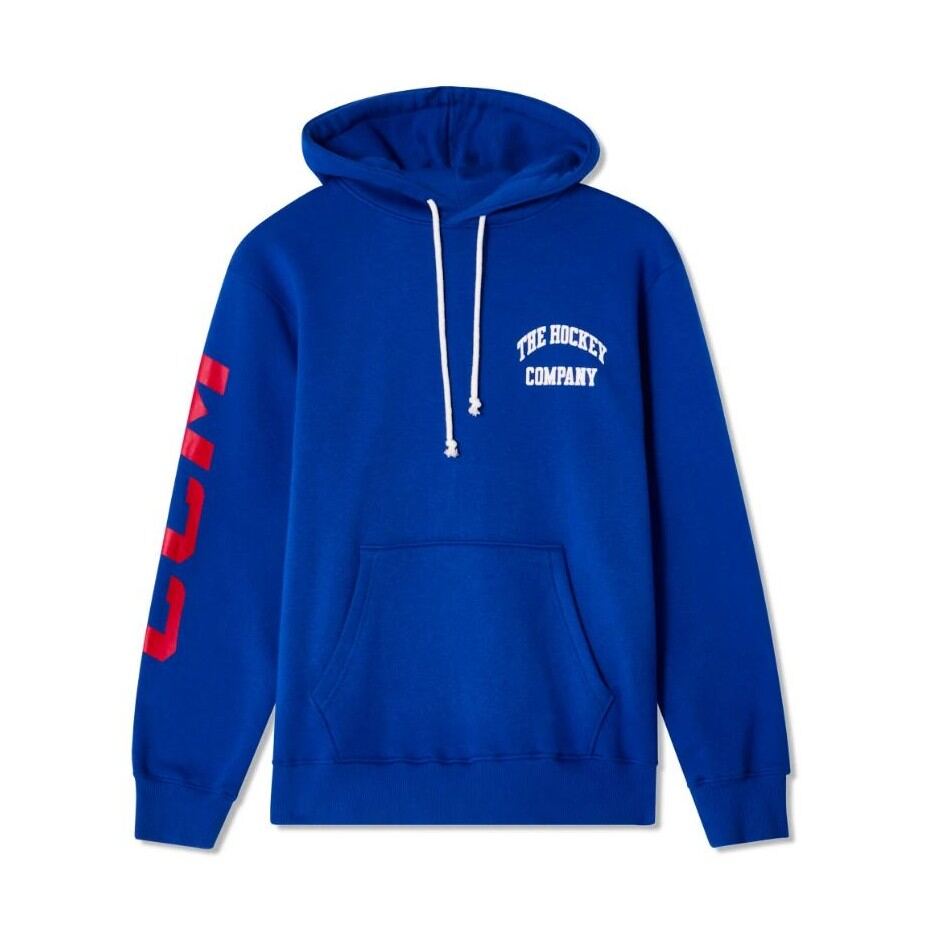 CCM Mikina CCM Athleisure Fleece Hoodie YTH, modrá, Dětská, L