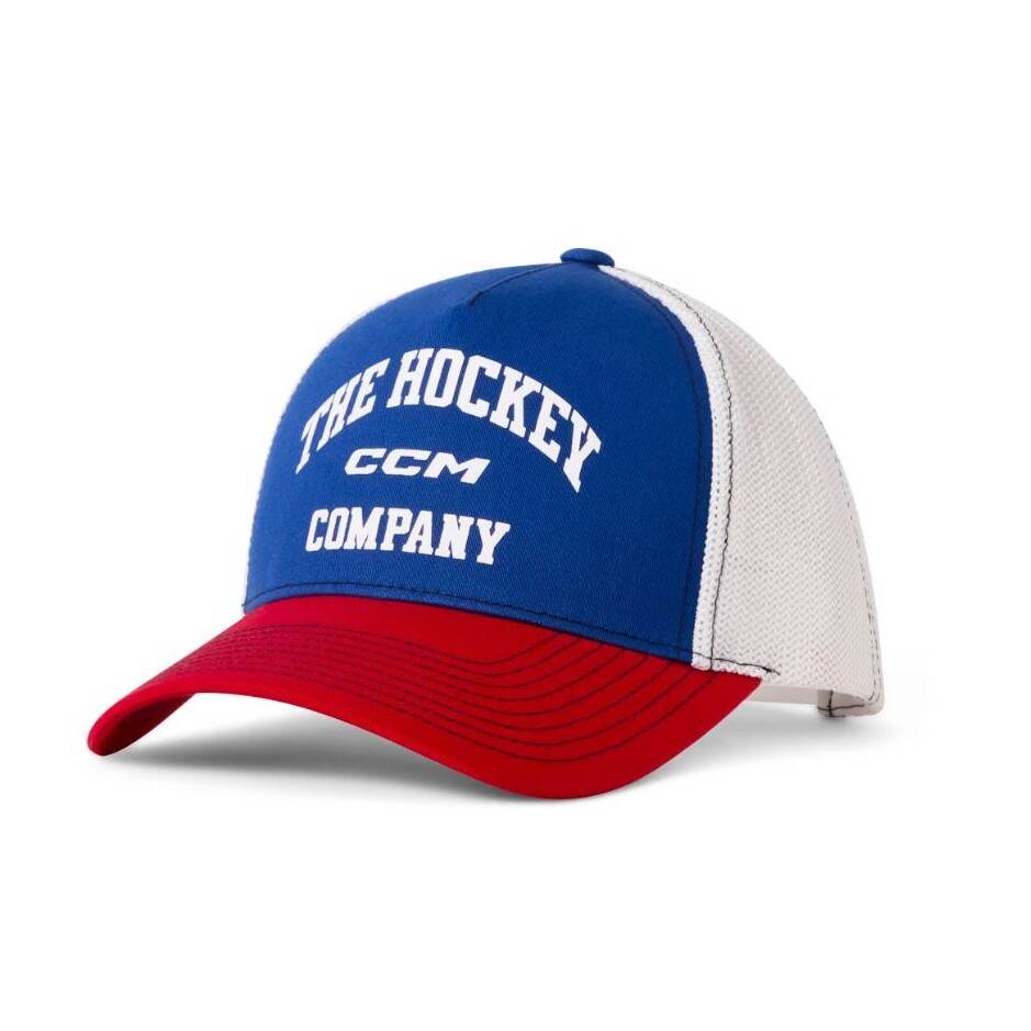 Pánská kšiltovka CCM Athleisure Trucker Cap Collegiate Royal
