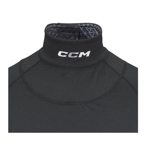 Tričko s nákrčníkom CCM Neck Protector Top SR