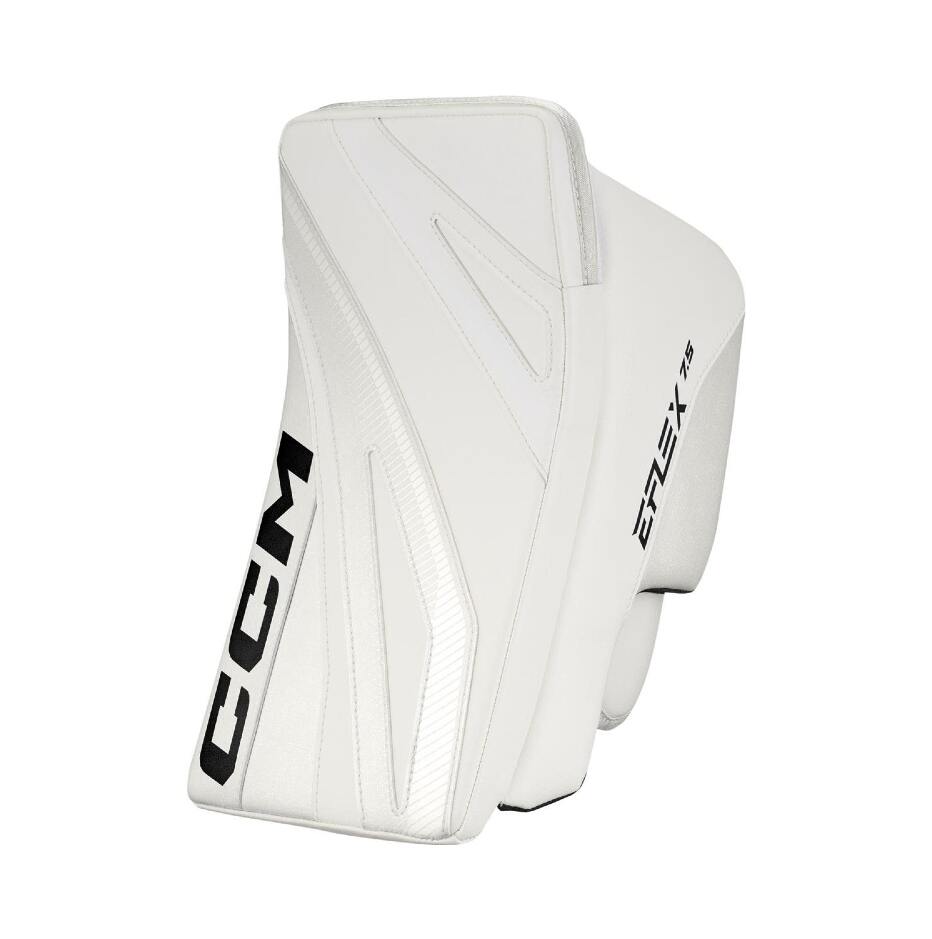 CCM Vyrážečka CCM Eflex 7.5 SR, bílá, Senior, Klasický gard