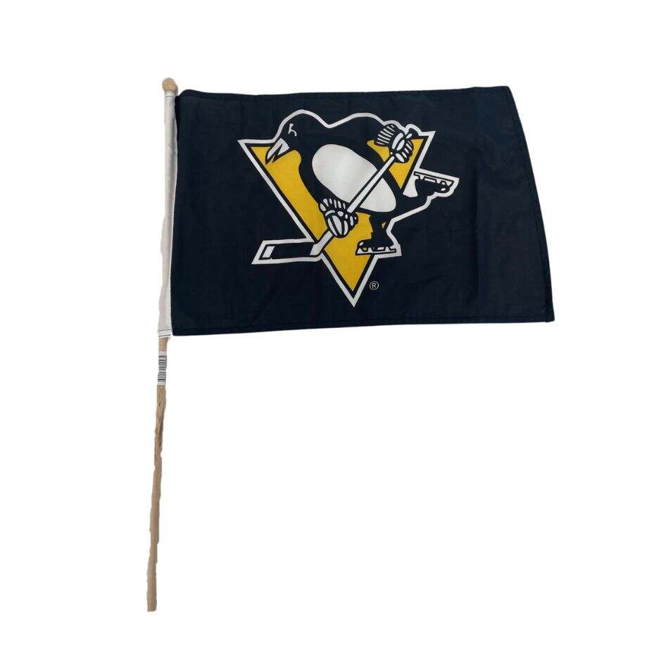 InGlasCo Vlajka NHL Flag, Pittsburgh Penguins