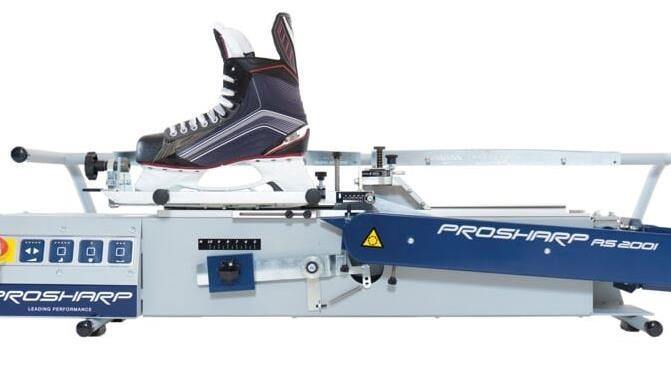 Profilovanie hokejových nožov na brúsku ProSharp AS 2001