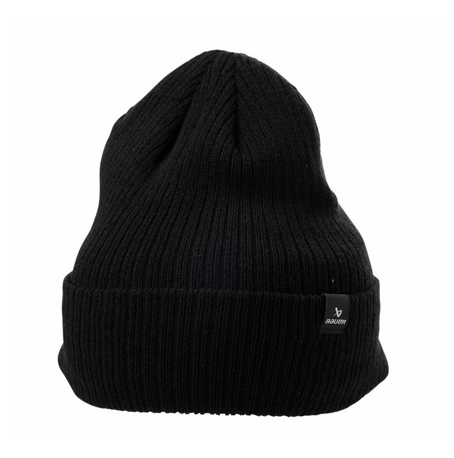 Bauer Čepice Bauer Team Ribbed Toque SR, Senior, černá