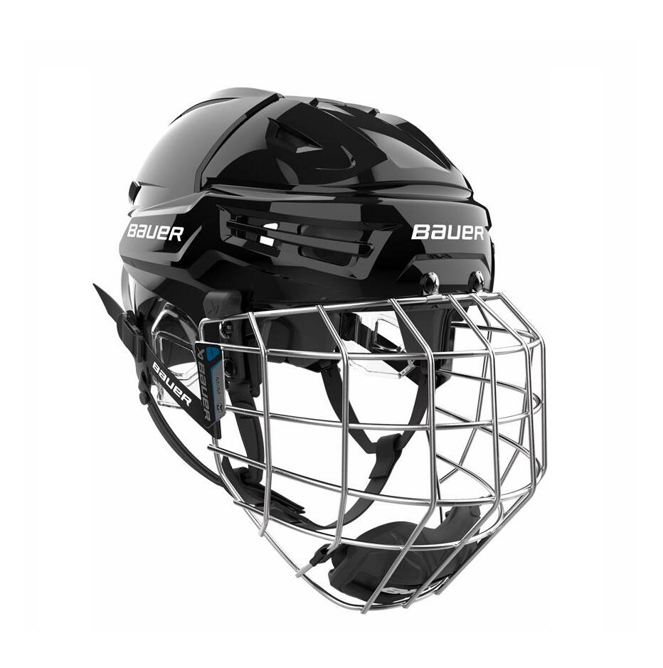 Bauer Hokejová helma Bauer Re-Akt 70 S25 Combo SR, červená, Senior, 52-57cm, S