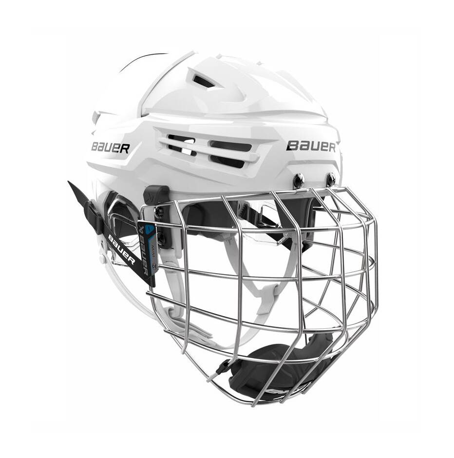 Bauer Hokejová helma Bauer Re-Akt 70 S25 Combo SR, bílá, Senior, 52-57cm, S