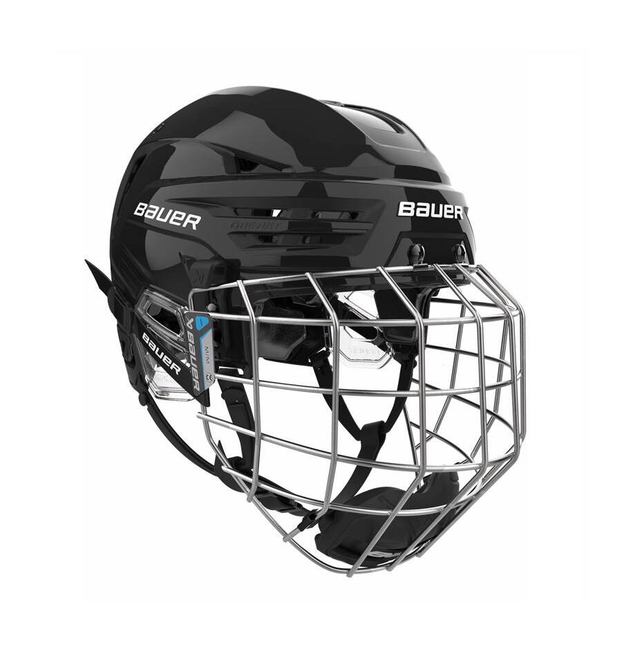Bauer Hokejová helma Bauer Re-Akt 90 S25 Combo SR, černá, Senior, 58-63cm, L