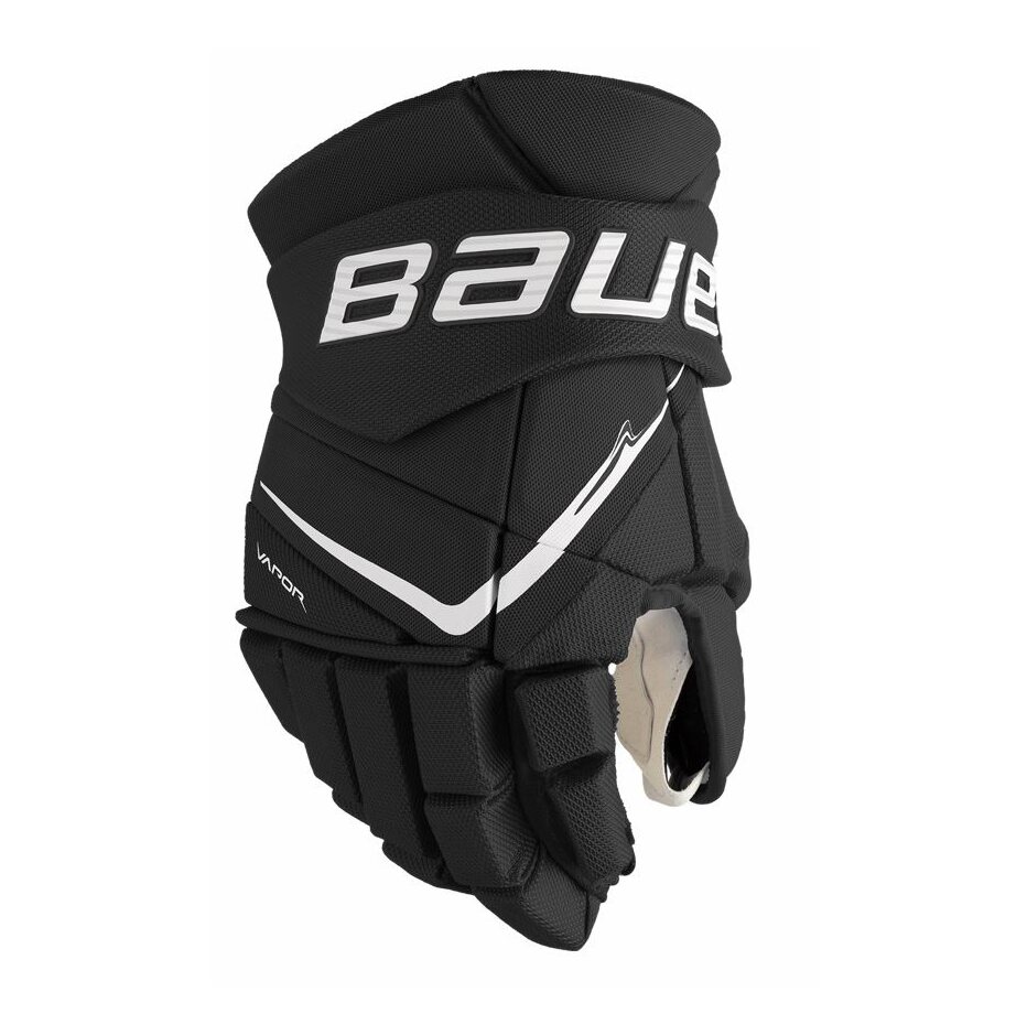 Bauer Hokejové rukavice Bauer Vapor FlyPro S25 SR, černá-bílá, Senior, 14"