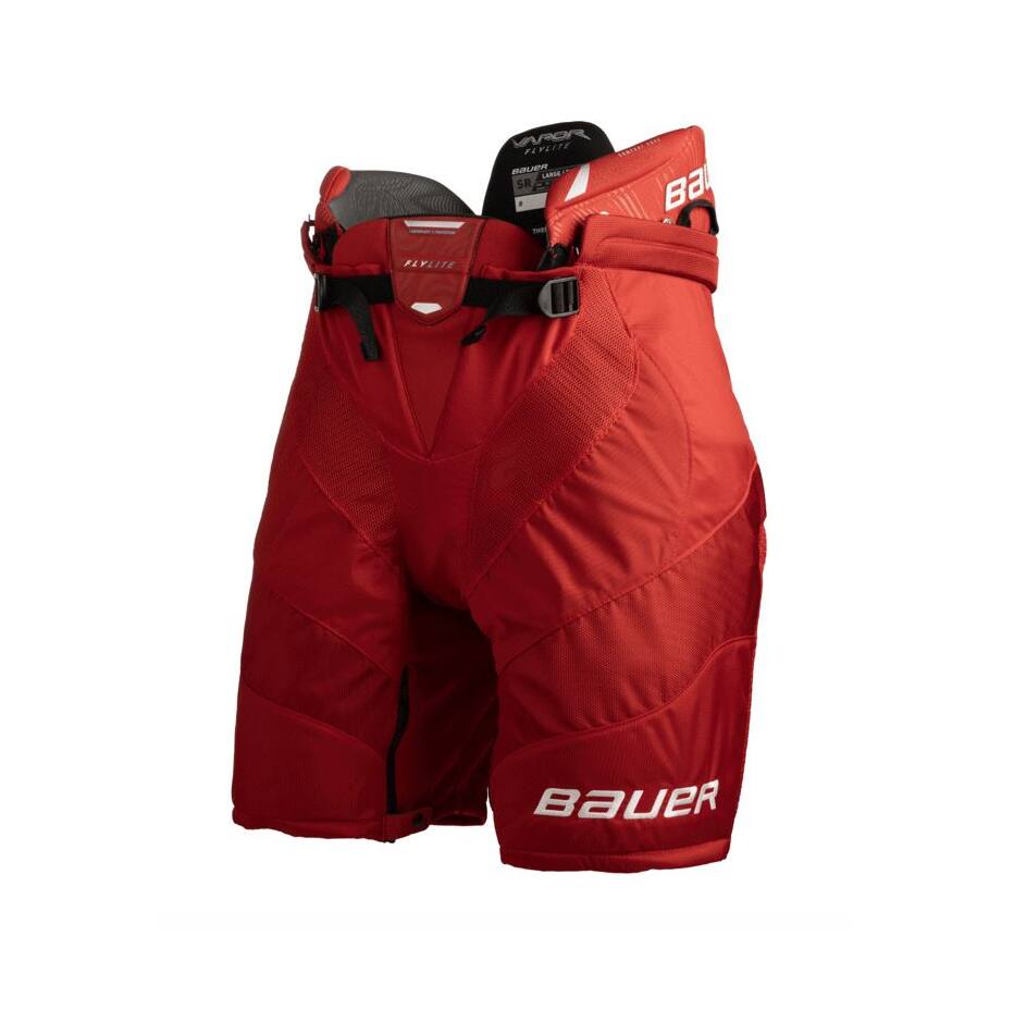 Bauer Hokejové kalhoty Bauer Vapor FlyLite S25 SR, červená, Senior, M
