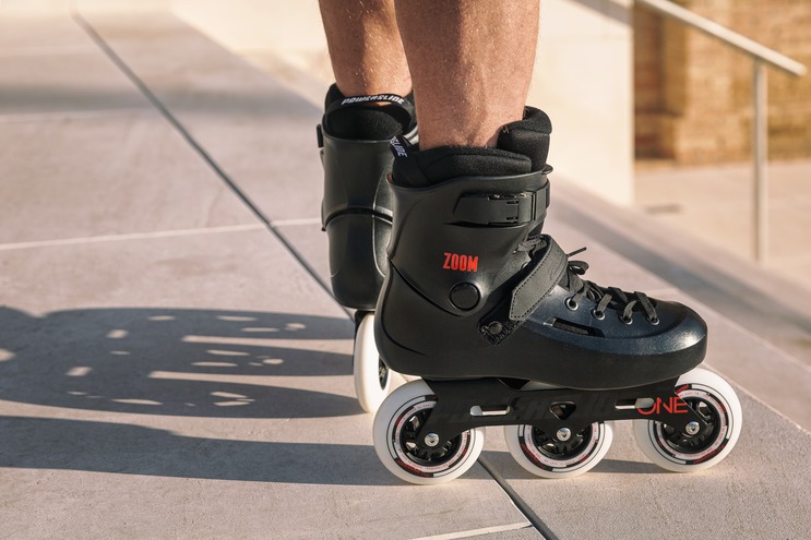 Kolečkové brusle Powerslide One Zoom Black 100