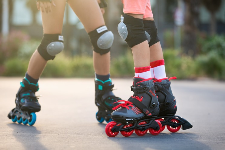 Detské kolieskové korčule Playlife Dark Breeze