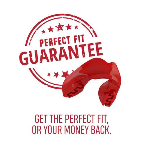 Chránič zubů Safe Jawz Ortho Series Solid Red