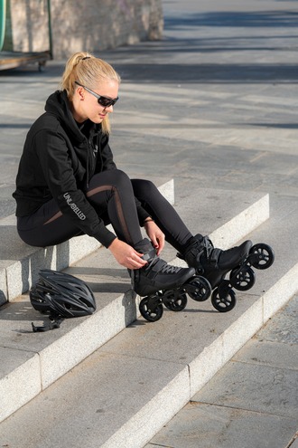 Kolečkové brusle Powerslide Swell Triple Black 110 Trinity