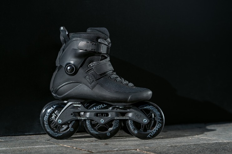 Kolečkové brusle Powerslide Swell Triple Black 110 Trinity