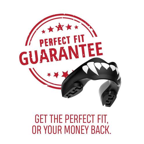 Chránič  zubov Safe Jawz Ortho Series Black Fangz