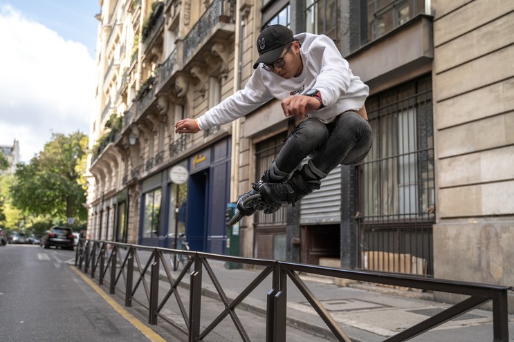 Kolieskové korčule Powerslide Zoom Pro Black 100 Trinity