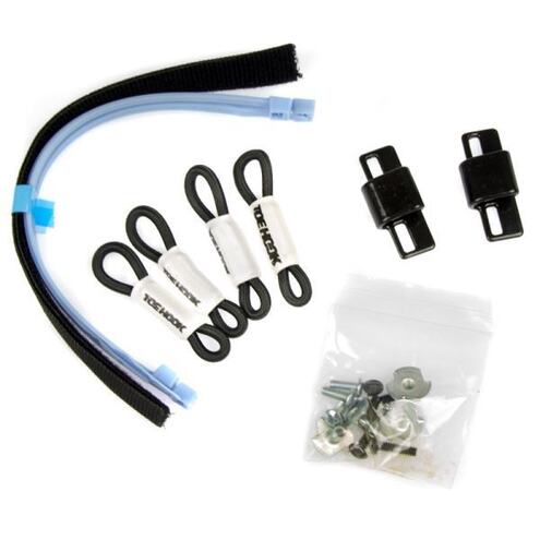 Set Toe Hook to hook goalie pads to skates