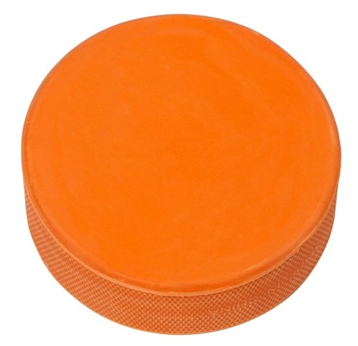 Hockey puck Winnwell orange - heavy (6pcs)