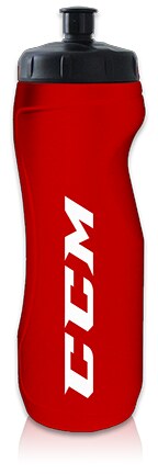 CCM Hokejová láhev CCM 0.9l Red, čevená