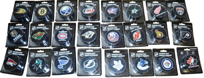 Fanouškovský puk NHL Logo Blister (1ks)