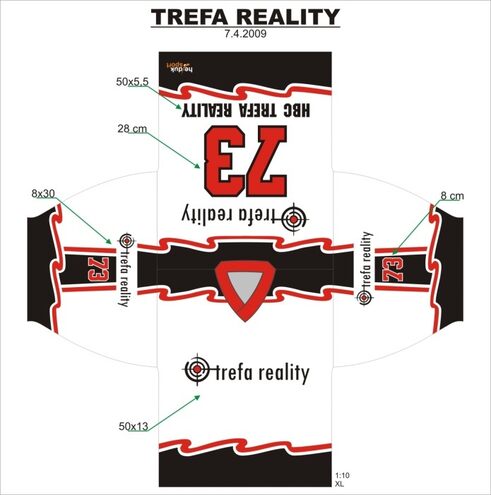 Dres hokejový - sublimace