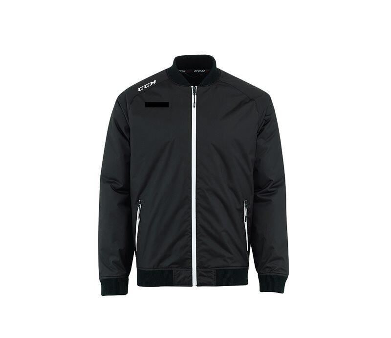 CCM Bunda CCM Bomber Jacket 2018 SR, Senior, S, černá
