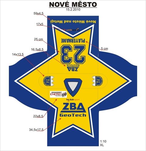 Dres hokejový - sublimace