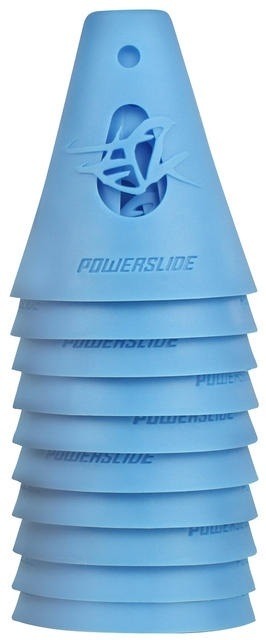 Powerslide Plastové kužely Powerslide FSK (10ks), modrá