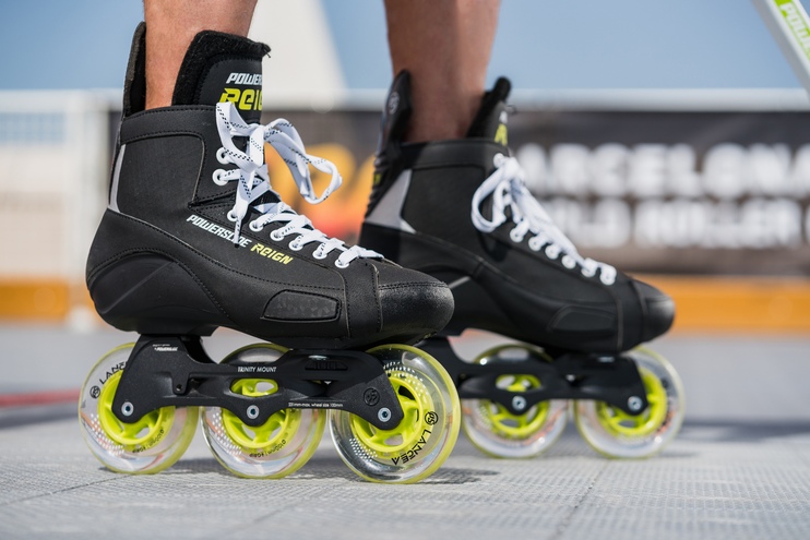 Kolečkové brusle Powerslide Reign Atlas 100 Trinity