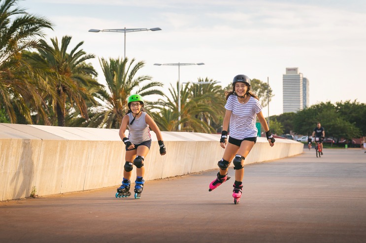 Youth Inline skates Powerslide Stargaze Pink