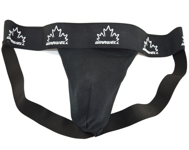 Hockey jockstrap Winnwell Black JR