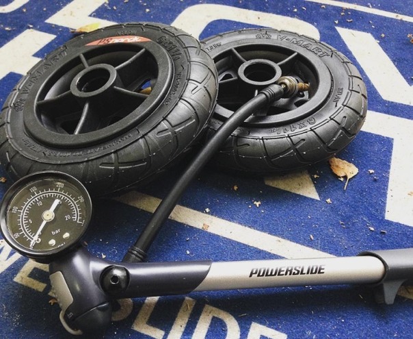 Pumpička Powerslide Pneumatic Mini Pump