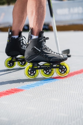 Kolieskové korčule Powerslide Reign Triton 100 Trinity