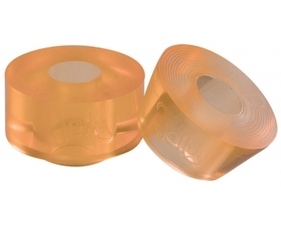 Jelly Derby Cushions Chaya Orange 12x12mm (4pcs)