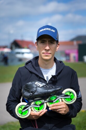 Inline skates chassis Powerslide XXX Trinity LM (Custom boot only)