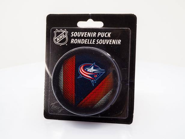 Fanúšikovský puk NHL Stitch Blister (1ks)