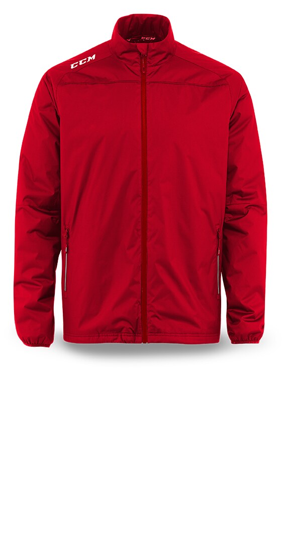 CCM Bunda CCM HD Suit Jacket YTH, červená, Dětská, 150