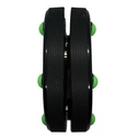 Inline Puk Green Biscuit Roller Hockey