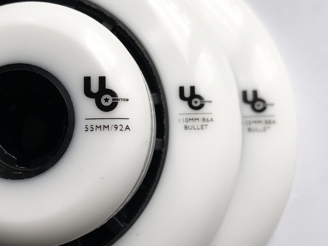 Wheels Undercover Blank Team (4pcs)