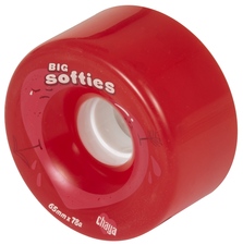 Kolieska Chaya Big Softies Clear Red (4ks)