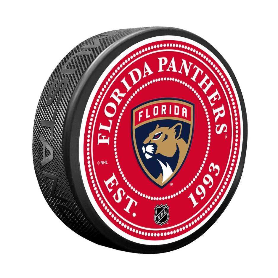 Fanouškovský puk Mustang NHL Stud Design – Florida Panthers
